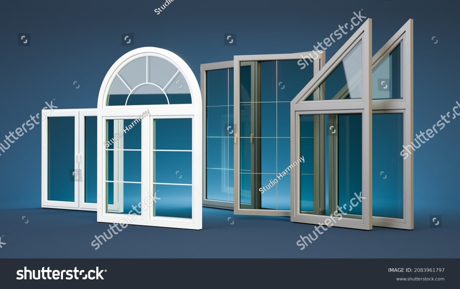 النوافذ والأبواب